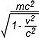 Einstein's Mass-energy equivalence equation